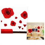 Post-on wall stickers - Red Roses